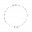 Une Galerie rue de Seine PM bracelet, white gold