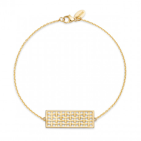 Une Galerie rue de Seine GM bracelet, yellow gold