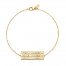 Une Galerie rue de Seine GM bracelet, yellow gold