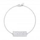 Une Galerie rue de Seine GM bracelet, white gold