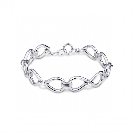 1955, Vouloir et Oser bracelet in silver