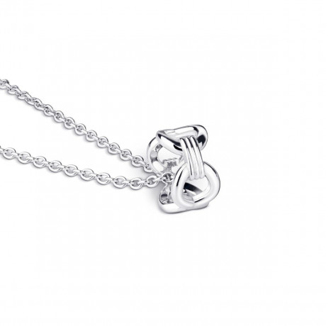 1955, Vouloir et Oser pendant on chain in silver
