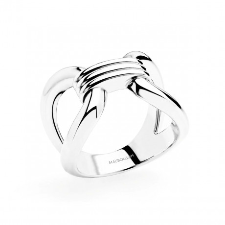 1955, Vouloir et Oser PM ring in silver