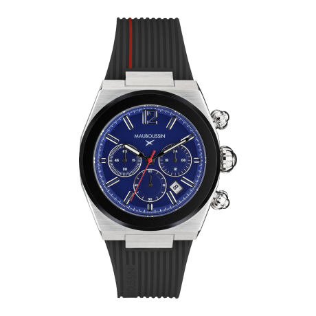 KAB men's blue/black watch