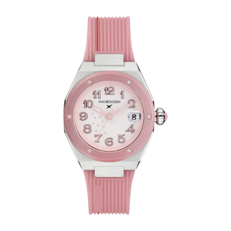KAB women's pink watch