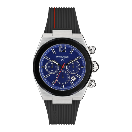 KAB men's blue/black watch