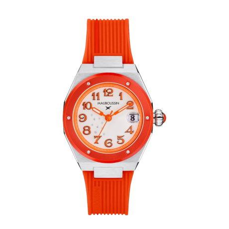 KAB women's orange watch