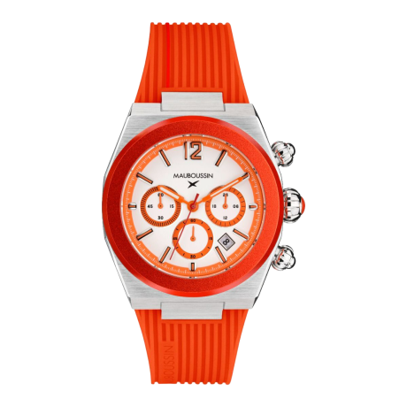 KAB men's orange watch